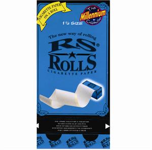 ''RS Rolls TOBACCO Papers - Blue Millennium - 1 1/2'''' - 18 Pack''