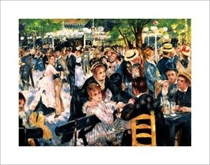''LE Moulin dE lA GAllEttE By REnoir PostEr - 28'''' x 22''''''