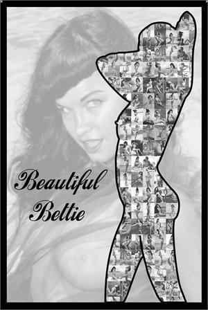 ''Beautiful Bettie Page POSTER - 24'''' X 36''''''