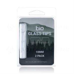 BIO GLASS Tips - 2 Poke - 10mm - 100 Packs (2 per Pack)