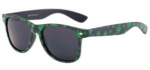 Retro Rewind Leaf Sunglasses
