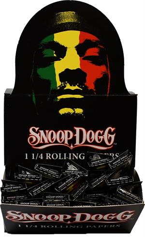 ''Snoop Dogg 1 1/4'''' ROLLING PAPERS - 24 leaves/72ct. Display Box''