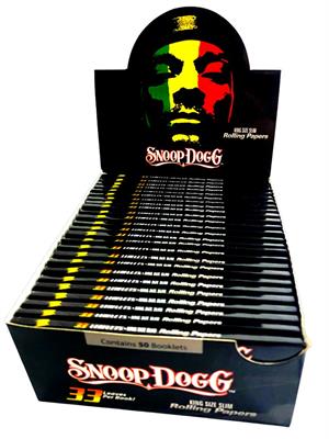 Snoop Dogg King Size Slim ROLLING PAPERS - 33 leaves/50ct.