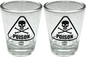 Poison - Shot Glass - 2 Piece Set