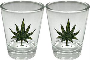 Leaf - Shot Glass - 2 Piece Set