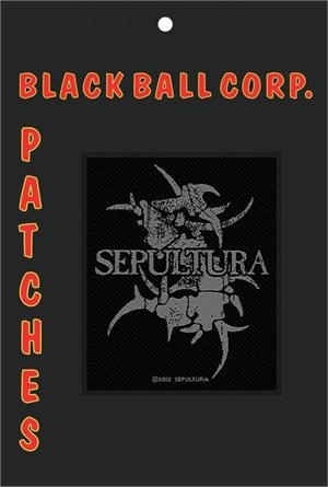 ''Sepultura Logo 3'''' x 4'''' Printed Woven Patch''