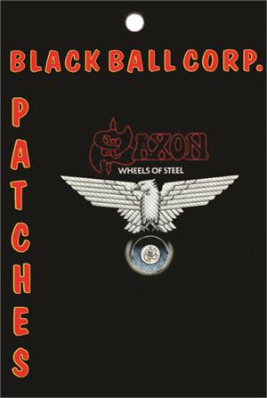 Saxon 'Wheels Of STEEL' Patch
