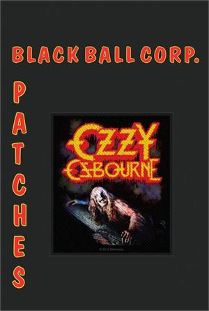 ''Ozzy Osbourne - Bark at the Moon - 3.25'''' x 4'''' Printed Woven Patch''