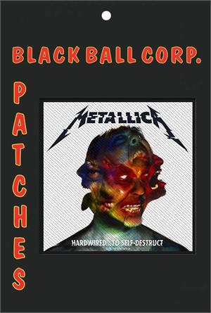 ''Metallica - Hardwired to Self Destruct 4'''' x 4'''' Printed Woven Patch''