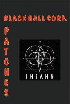 ''Ihsahn - Logo - 4'''' x 4'''' Printed Woven Patch''