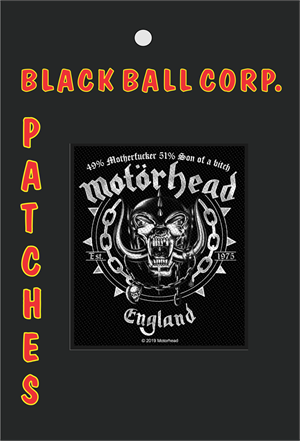 Motorhead Ball & Chain Patch