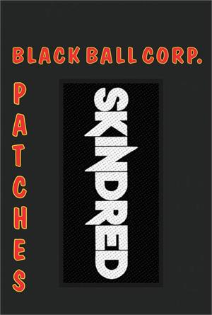 ''Skindred - Logo - 4'''' x 2'''' Printed Woven Patch''