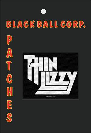 ''Thin Lizzy Logo  4'''' x 3'''' Printed Woven Patch''