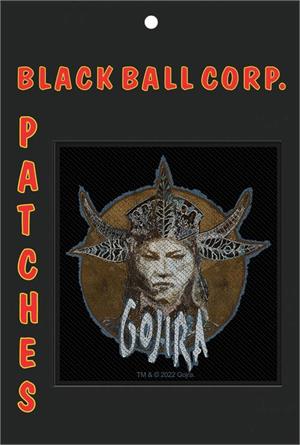 ''Gojira - Fortitude 4'''' x 4'''' Printed Woven Patch''