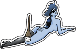 Pirate - Sticker - CLOSEOUT