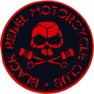 Brmc Red Skull - Sticker - CLOSEOUT