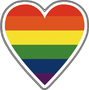 Big Heart PRIDE - Sticker