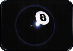 ''8 Ball- Large STICKER Clearance - 2 1/2'''' X 3 3/4''''''