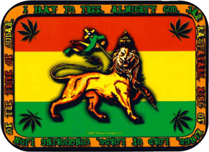 ''RASTA Lion - Mini Sticker Clearance - 2'''' X 2 3/4''''''