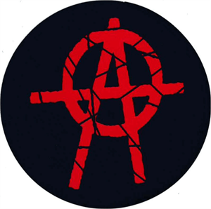 ''Anarchy - Round STICKER Clearance - 2 1/2'''' Round''