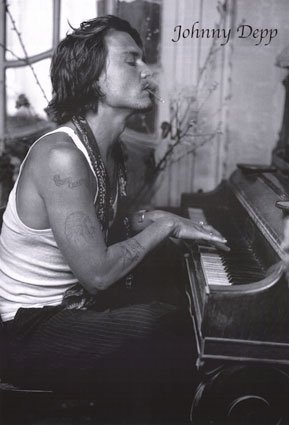 Johnny Depp Giant Poster - 39" x 55"