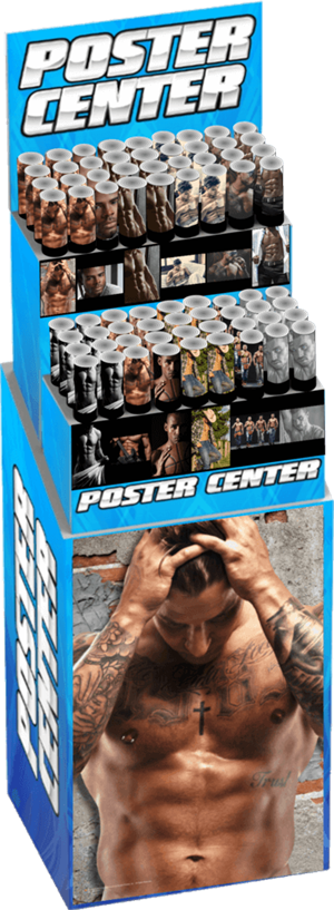Sexy Men Themed Regular POSTERs Pre-Pack Display - 72pc