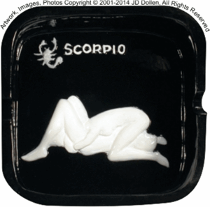 Scorpio Zodiac Astrology Ashtray