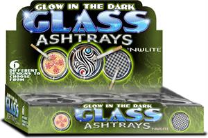 Glow In The DArk AshtrAys - 6Ct/12Cs