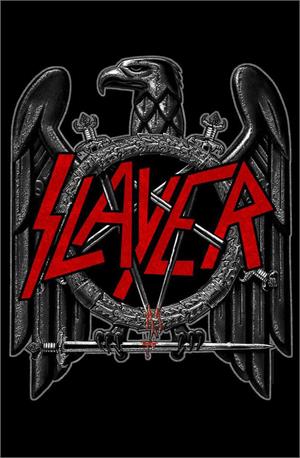 ''Slayer Black Eagle Textile/Fabric POSTER - 28''''x41''''''