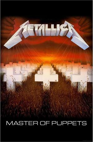 ''Metallica - Master of Puppets Textile/Fabric POSTER - 28''''x41''''''