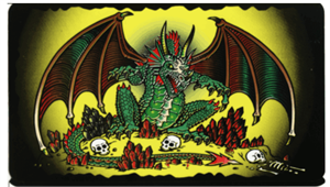 ''DRAGON - Large - 4.5'''' x 6'''' - Sticker''