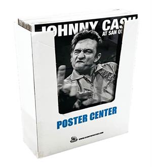 Shrink Wrap POSTER Bin - Cardboard - Holds 36 POSTER Styles