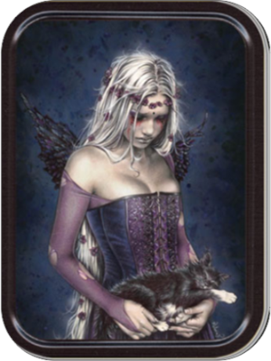 ANGEL Muerte - Victoria Frances - Large Stash Tin
