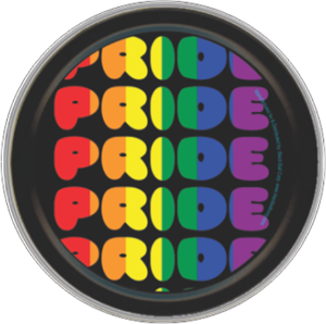 PRIDE Round Stash Tin