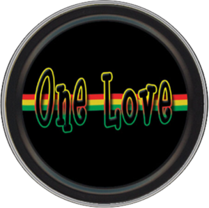 ONE Love Round Stash Tin