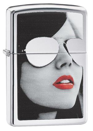 SUNGLASSES & Lips Zippo Lighter