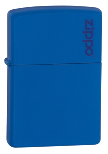 Royal Blue Matte with Zippo Logo Zippo LIGHTER