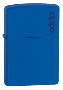 Royal Blue MATTE with Zippo Logo Zippo Lighter