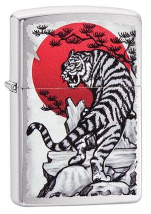 Asian Tiger Design Zippo