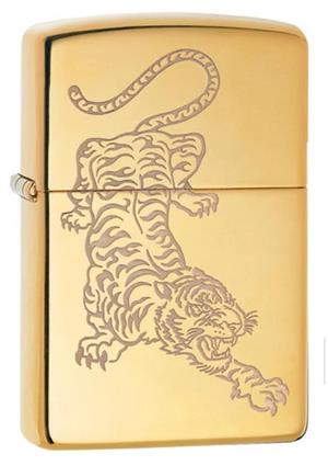 Tiger Design Zippo