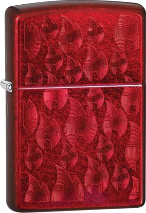 Candy Apple Red Iced Zippo LIGHTER