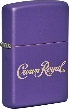 Crown Royal Purple Matte Zippo LIGHTER