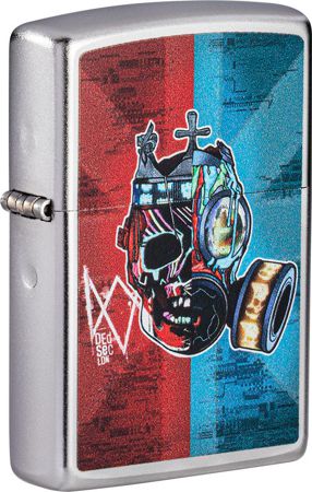 WATCH Dogs Legion Satin Chrome Zippo Lighter