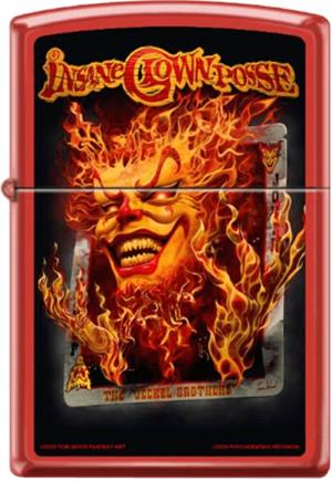 ICP The Jeckel Brothers - Red Matte Zippo LIGHTER