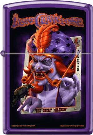 ICP Milenko - Purple Matte Zippo Lighter