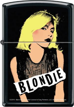 Blondie Crime - Black Matte Zippo LIGHTER