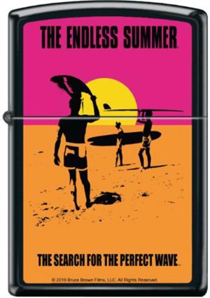 Endless Summer Standard - Black Matte Zippo Lighter