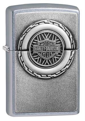 HARLEY-DAVIDSON Wheel Street Chrome Zippo Lighter