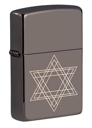 STAR of DAvid DEsign Zippo LightEr