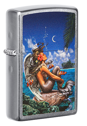 Rick Rietveld Mermaid Zippo LIGHTER